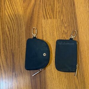 lululemon athletica Black Wallet Set